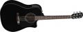 FENDER CD-110CE DREADNOUGHT BLACK FISHMAN CLASSIC IV