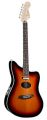 FENDER JAZZMASTER-COUSTIC DELUXE FISHMAN� CLASSIC IV MB P/U SUNBURST