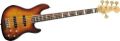FENDER AMERICAN DELUXE J-BASS V FMT AMBER