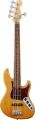 FENDER AMERICAN DELUXE J-BASS V MAPLE FINGERBOARD AMBER