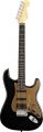 FENDER AMERICAN DELUXE STRAT HSS MN MONTEGO BLACK