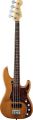 FENDER AMERICAN DELUXE P-BASS RW AMBER
