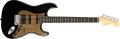 FENDER AMERICAN DELUXE STRAT (RW) MONTEGO BLACK
