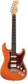 FENDER AMERICAN DELUXE STRAT HSS (MN) AMBER
